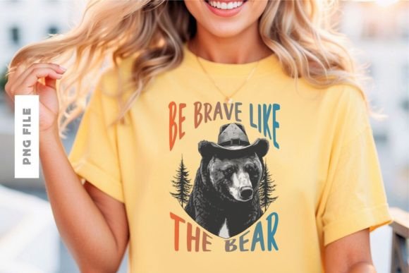 Be Brave Like the Bear: A Premium Design Asset
