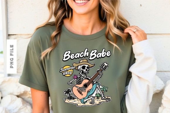 Beach Babe Summer Vibes: A Versatile Design Asset