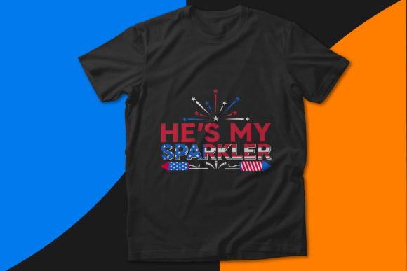 Celebrate in Style: 4th of July Print Template Tees Design