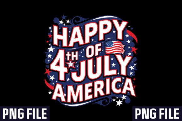 Celebrate with Style: Coquette 4th of July Sublimation Design