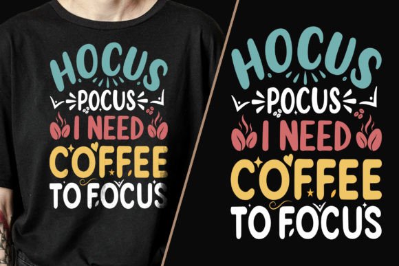 Coffee to Focus: Elevating Modern T-Shirt Design