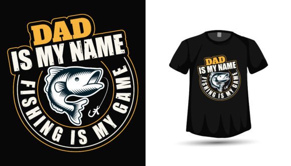 Designing a Meaningful Tribute: The Fathers Day Fishing Dad Tshirt Design