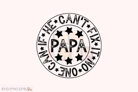 Father's Day Dad Papa SVG T-shirt Design: Creative Assets for Modern Branding