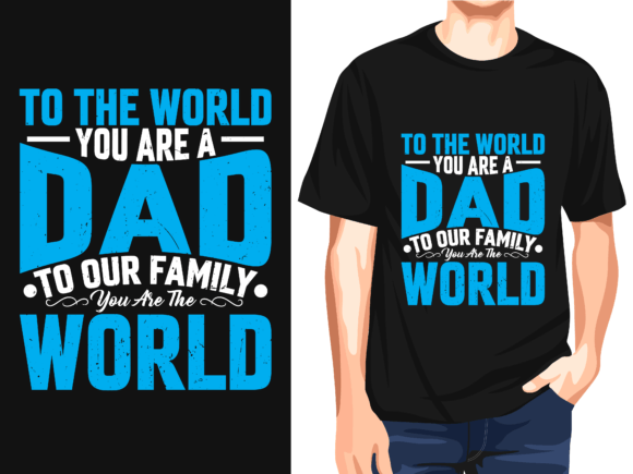 Father's Day Vector T-Shirt Design: Creative Assets for Modern Branding
