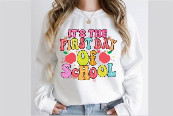 First Day of School SVG: Professional Design & T-Shirt Assets