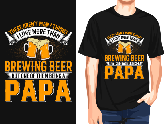 Papa's Perfect Pour: A Vector Design for Creators