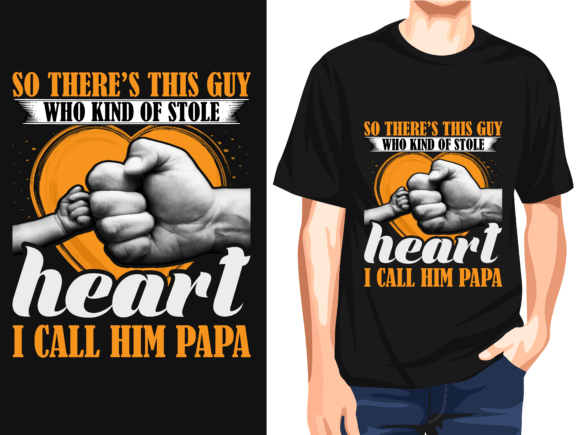 Papa Vector T-Shirt Design: A Heartfelt Creative Asset