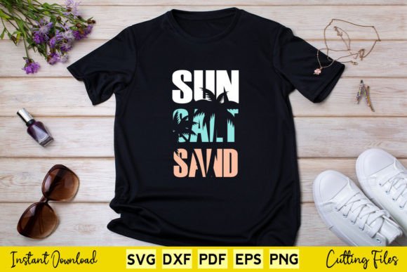 Sun Salt Sand Summer Svg: A Designer's Essential Asset