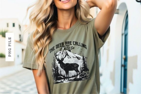 The Deer Are Calling: A Modern Design Asset for Creative Projects